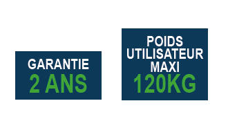Garantie + Poid